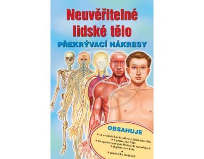 Neuvěřitelné lidské tělo - překrývací nákresy