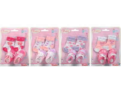 New Born Baby Ponožky a botičky pro panenky