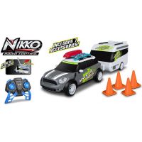 Nikko RC Auto Mini Countryman s karavanem šedý 2