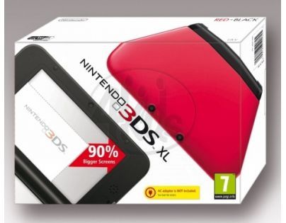 Nintendo 3DS XL Black + RED