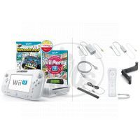 Nintendo Wii U White Basic Pack (8GB) + Nintendoland & Wii Party U 3