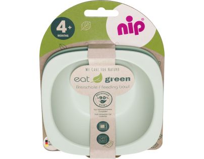 NIP Green line Miska 2 ks green light green