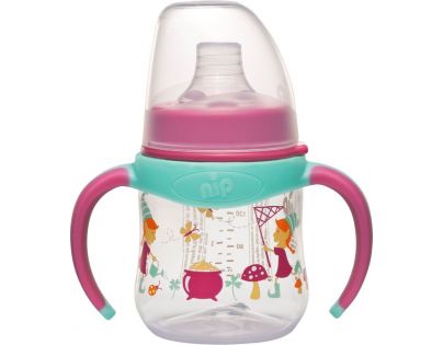Nip Training hrneček růžový 150 ml růžová