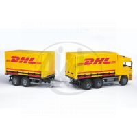 BRUDER 02784 - MAN - Kontejner + vlek DHL 2