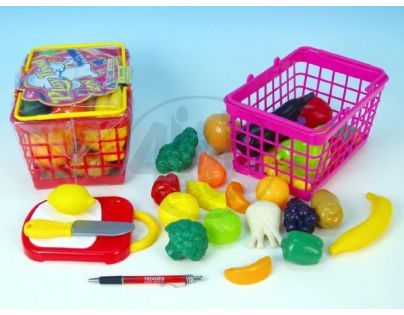 Nákupní košík s doplňky 28ks