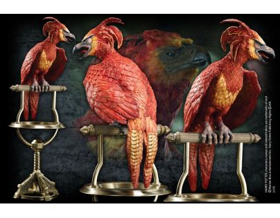 Noble Collection Harry Potter Figurka Fénix na bidýlku 36 cm