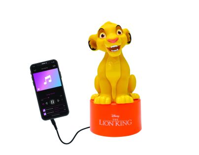 Lexibook Noční světlo s reproduktorem Lví král