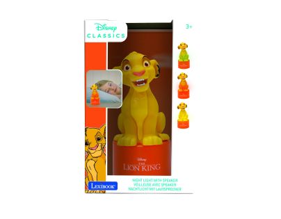Lexibook Noční světlo s reproduktorem Lví král