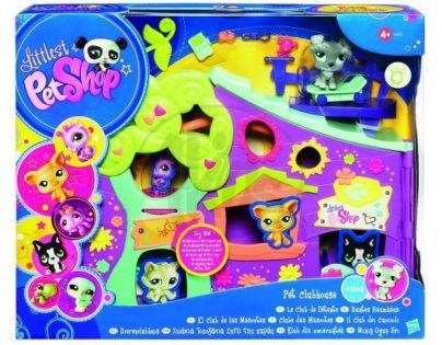 Hasbro 94619 - Littlest PetShop - Hrací set - domeček ve tvaru stromečku