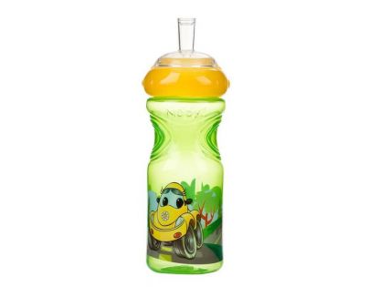Nuby Láhev sportovní netekoucí s měkkým náustkem 300ml Zelená
