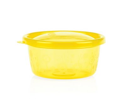 Nuby Miska na svačinu s víčkem 6ks 300 ml
