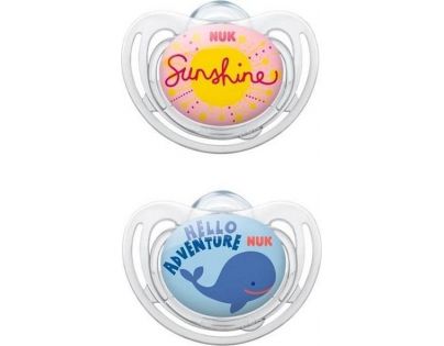Nuk Dudlík Freestyle silikon 0-6m