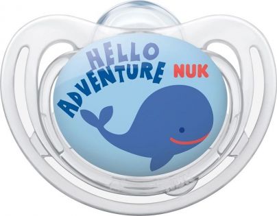 Nuk Dudlík Freestyle silikon 6-18m