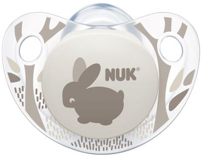 Nuk Dudlík Trendline Adore Latex 0-6m Králíček