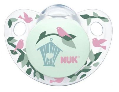Nuk Dudlík Trendline Adore Latex 0-6m Ptáček
