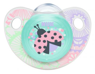 Nuk Dudlík Trendline Adore Latex 0-6m Ptáček
