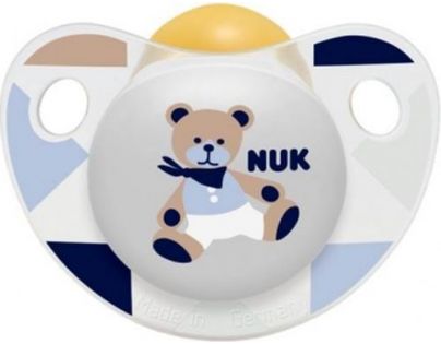 Nuk Dudlík Trendline Adore latex 6-18m - Modrý