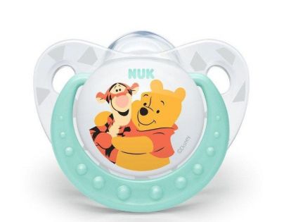 Nuk Dudlík Trendline Disney Medvídek Pú silikon SI, V1 0-6m  medvídek Pú s tygříkem