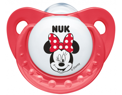 Nuk Dudlík Trendline Disney Mickey 6-18m - Červený