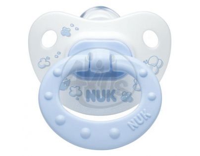 NUK Dudlík Classic modrý 6-18m - silikon