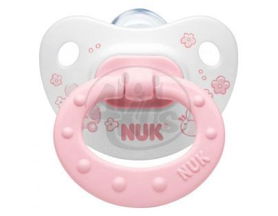 Nuk Dudlík Classic silikon růžový 0-6m