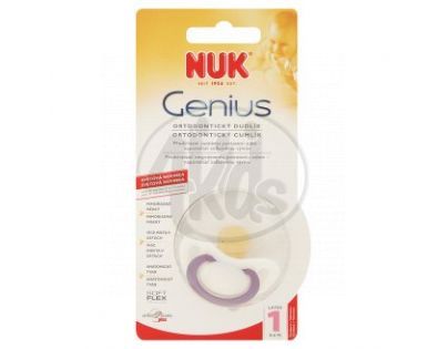 Nuk Dudlík Genius 0-6m - Fialový