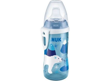 NUK FC Active Cup Lahev 300ml Modrá s medvědem