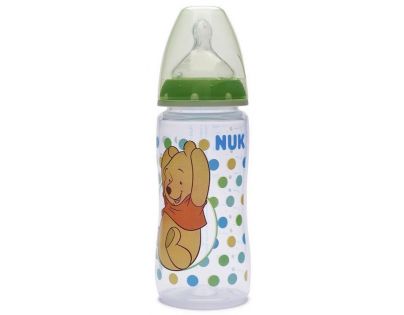 Nuk First Choice Láhev Disney Medvídek Pú 300ml - Zelená