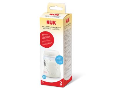 Nuk Kontejner na mateřské mléko 2ks