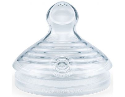 Nuk Nat Sense savičky Silikon 2x 0-6m vel. M