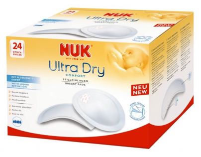 Nuk Prsní polštářky Ultra Dry Comfort 24ks
