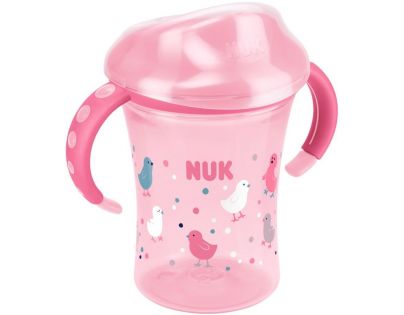 Nuk TC Hrnek na učení 2, 250ml růžový
