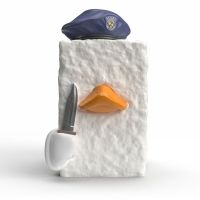 Numskull Tubbz kachnička malá Resident Evil Tofu 2