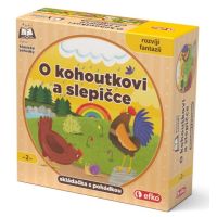 O kohoutkovi a slepičce - skládačka s pohádkou 2
