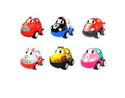 Oball Autíčko Oball Go Grippers Růžové