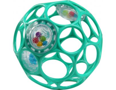 Oball Míček Oball Rattle 10 cm tmavě zelený
