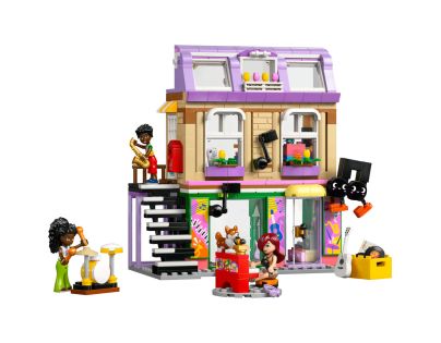 LEGO® Friends 42653 Obchod s hudebninami a byt