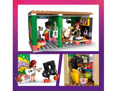 LEGO® Friends 42653 Obchod s hudebninami a byt