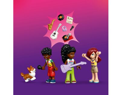 LEGO® Friends 42653 Obchod s hudebninami a byt