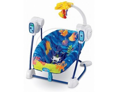 Fisher Price T2068 - Houpačka a sedátko 2v1 Ocean Wonders
