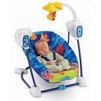 Fisher Price T2068 - Houpačka a sedátko 2v1 Ocean Wonders 3
