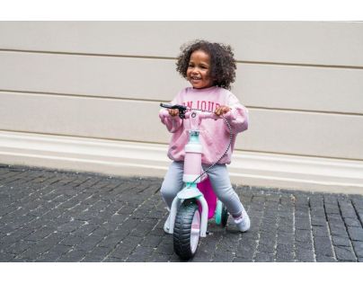 MoMi Elios Odrážedlo a koloběžka 2 v 1 růžová