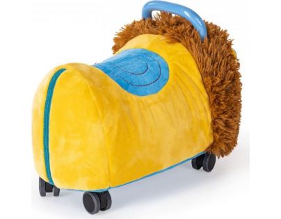 Odrážedlo Funny Wheels Rider Ride-On lvíček 50 cm plyšový modrý