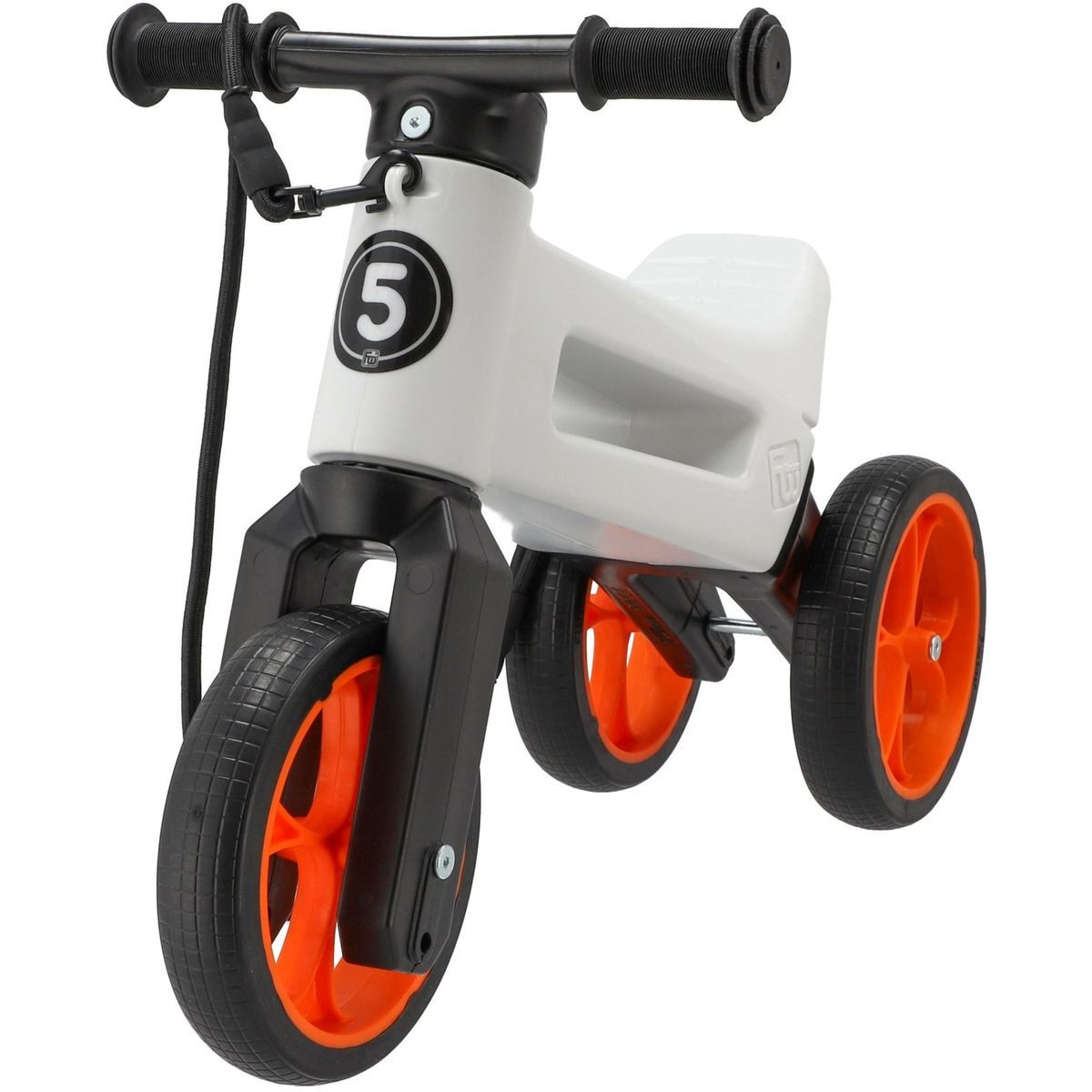 Odrážedlo Funny Wheels Rider SuperSport bílo-oranžové