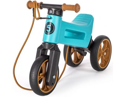 Odrážedlo Funny Wheels Rider SuperSport tyrkys 2v1