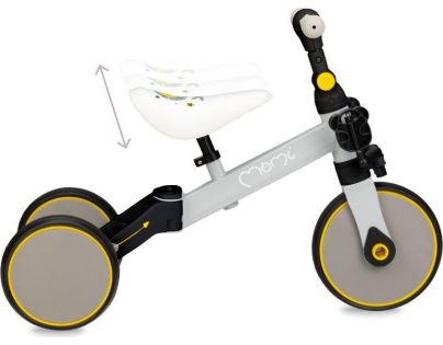 MoMi Loris Odrážedlo 4 v 1 žluté