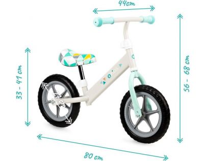 Qkids Odrážedlo Fleet šedé