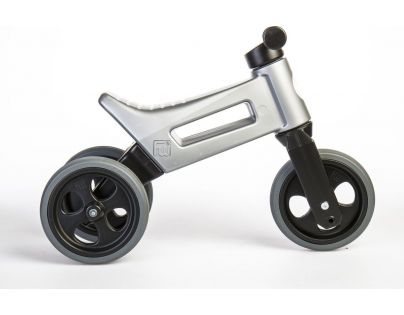 Funny Wheels Odrážedlo šedá 2 v 1