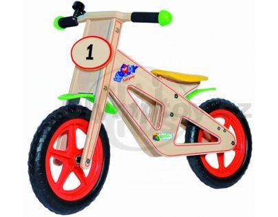 Woody 93021 - Kolo - odrážedlo Mašinka