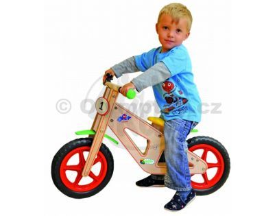 Woody 93021 - Kolo - odrážedlo Mašinka